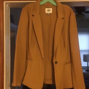 Old Navy camel blazer